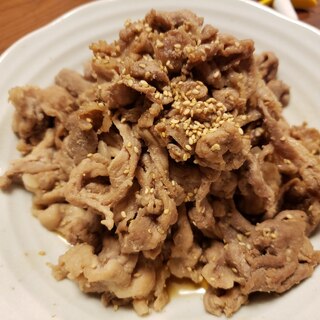 豚肉の南蛮ダレ炒め